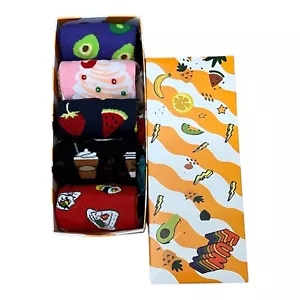 5 Pairs Women Cute Gift Sets/Colourful Socks/Funny Socks/Funky Socks - Picture 1 of 7