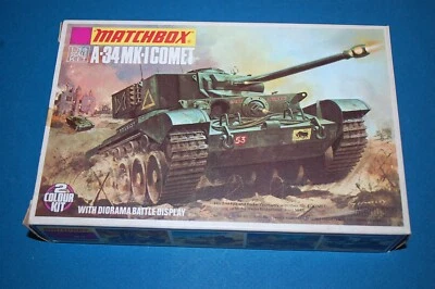 Matchbox PK-72 - A-34 Mk.I Comet  scala 1/76 - Immagine 1 di 2