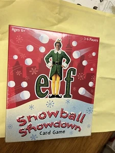 Elf Snowball Showdown Card Game Funko News Christmas Buddy The Elf NEW SEALED - Picture 1 of 2
