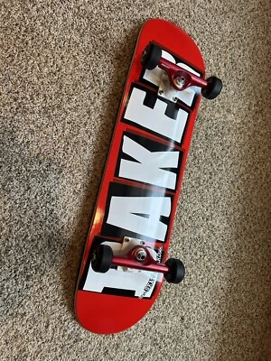 Baker Skateboards Logotipo Marca Monopatín Cubierta Completa Camiones - 8.25" x 32" Foto 1 de 4