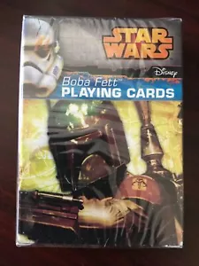 Star Wars Disney Boba Fett Kopfgeldjäger Themen Collectors Edition Spielkarten - Bild 1 von 2