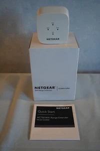 Netgear WiFi Range Extender EX2800 AZNA white w/instructions EWC - Afbeelding 1 van 9