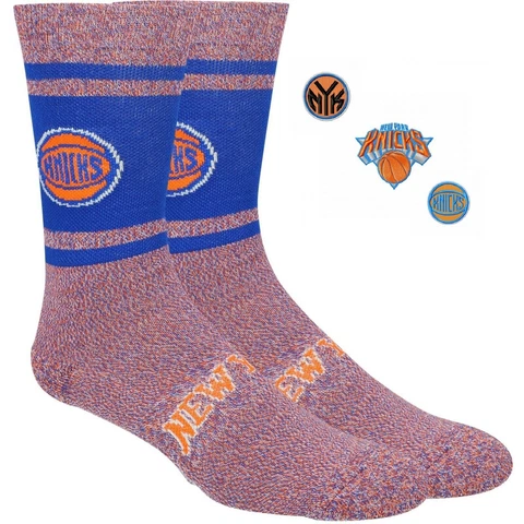 NEW YORK KNICKS NBA SOCKS PKWY BASKETBALL MAVS MEN SHOE 8 9 10 11 12 L LRG NWT Cover
