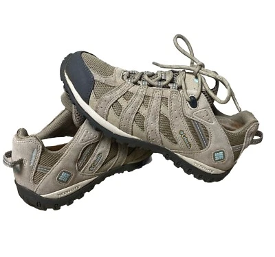 Columbia Hiking Shoes Beige Techlite Waterproof  BL3947-229 Womans  6.5 - Image 1 of 4