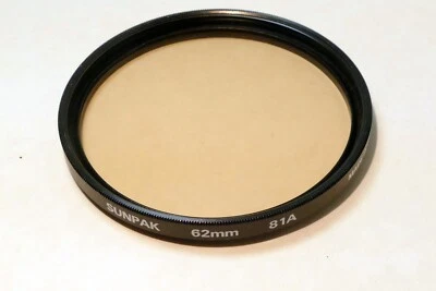 Sunpak 62mm Filter warm 81A - Image 1 of 4
