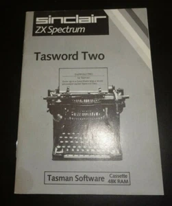 Original Sinclair ZX Spectrum Tasman Tasword Two Software instruction manual - Picture 1 of 4