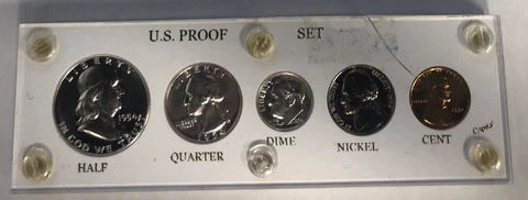1954 US Proof Set #14 Cover
