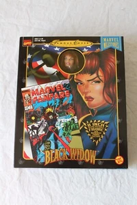 ToyBiz Toy Biz 1998 Marvel Famous Cover Series Black Widow 8" Action Figure New - Picture 1 of 5