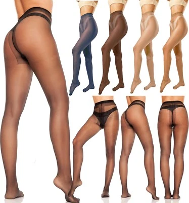 Classic Tights Sheer to Waist 15 Denier Tights T-Band Sizes S - XL - Image 1 of 4