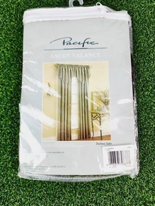 Pacific Ascot Valance Duchess Satin 40x22 Deep Wine Farbe Rosine Neu im Paket - Bild 1 von 2