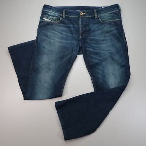Diesel Jeans Mens 36x29 Blue Denim Zathan Medium Wash Bootcut 008B2 Stretch