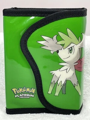 Estuche de Transporte Pokemon Versión Platino Nintendo DS Shaymin Forma Cielo Vinilo ¡BONITO! Foto 1 de 4