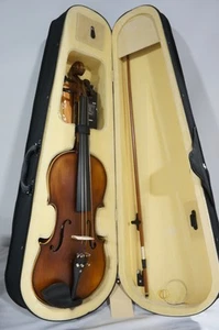 Viola Cecilio CVA-500 madera maciza ébano con cuerdas D'Addario Prelude - Imagen 1 de 4