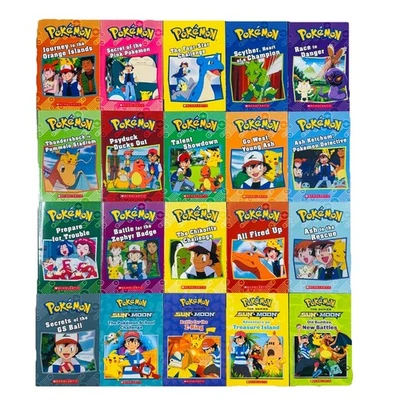 Pokémon Battle Collection 20 Paperback Books Schoolastic Tracked Postage - Image 1 of 4