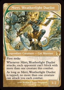 MTG FOIL Mirri, Weatherlight Duelist English [ Mystery Booster 2 ] - Picture 1 of 1
