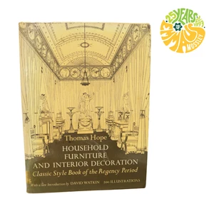 Thomas Hope Household Furniture & Interior Decoration Classic Style Book HB 1807 - Picture 1 of 19