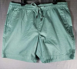 Gap Pull-On Shorts Mens XXL Green Elastic Waist Drawstring Sagebrush Stretch - Picture 1 of 7