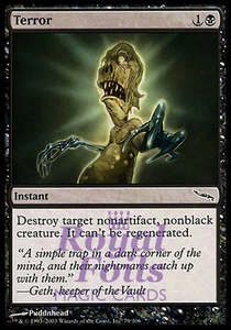 Terror 3x FOIL MDN MTG Mirrodin Common MINT black - Picture 1 of 1