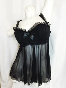 Frederick's Of Hollywood Baby doll Lingerie Women's Large  - Picture 1 of 8