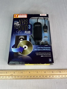 Roxio Easy VHS to DVD 3 Plus Converter Audio/Video Tapes CDs Records Cassettes - Picture 1 of 8
