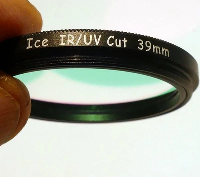 39mm ICE IR / UV CUT Lens Filter clear multi-coated - Image 1 of 4