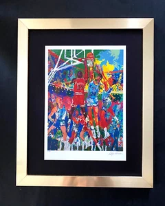 🔥Leroy Neiman " MICHAEL JORDAN " Signed Pop ArtFramed in New 11x14 - Picture 1 of 3