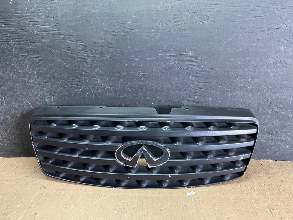 2003 2004 2005 Infiniti FX35 Grill Grille W/ Emblem Oem i7971 DG - Image 1 of 4