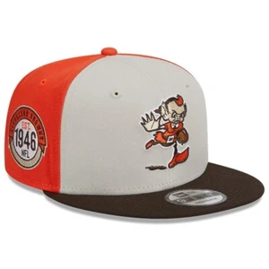 Cleveland Browns New Era Helmet 9FIFTY Snapback Hat Cap Throwback Retro Rewind - Picture 1 of 6