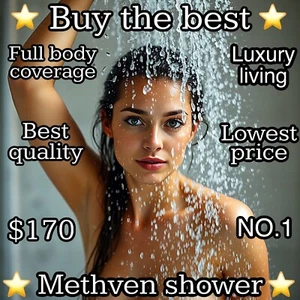 Methven Krome Shower Detachable handset,new luxury full Body Coverage rain Maker - Picture 1 of 22