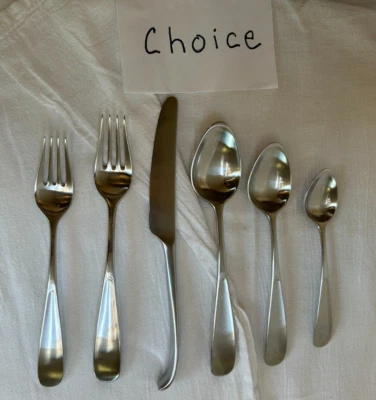 Georg Jensen Vivianna satin stainless "choice of single pieces" excellent - Image 1 of 4