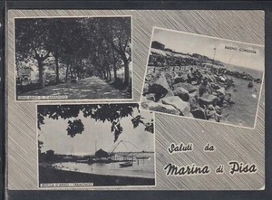 Cartolina Saluti da Marina di Pisa VEDUTINE IE188 - Imagen 1 de 1