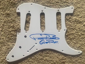 Frankie Banali Quiet Riot Signed  GuitaR Pickguard W/PROOF Guaranteed - Picture 1 of 1
