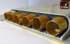 Armory 1/72 North-American XB-70 Valkyrie exhaust nozzles AR peA7210