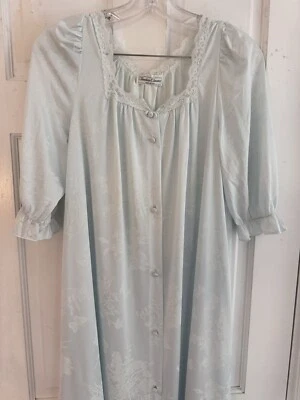 Timeless Classics Vintage Sears Nightgown Baby Blue Women's Sz M Pajamas - Image 1 of 4