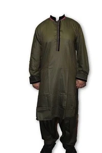 F14 Pakistanische Indianer Männer feines Design Kurta Shalwar - Bild 1 von 2