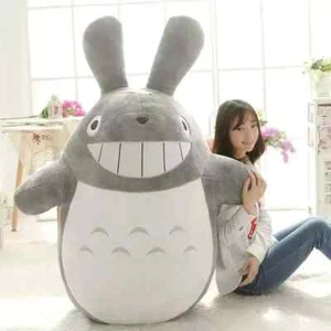Große riesige große Anime Nachbar TOTORO Plüsch Puppe weich Stofftier Spielzeug Geschenk 100cm NEU - Bild 1 von 4