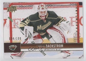 2012-13 Upper Deck UD Exclusives /100 Niklas Backstrom #85