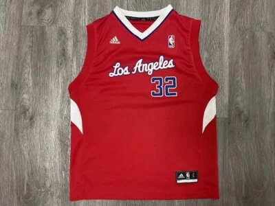 Camiseta Adidas Los Angeles Clippers Juvenil Hombre Grande 14-16 Blake Griffin Roja NBA Foto 1 de 4