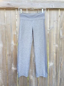 Ivivva Heathered Gray Ruched Back Leggings Sz 12 - Picture 1 of 10