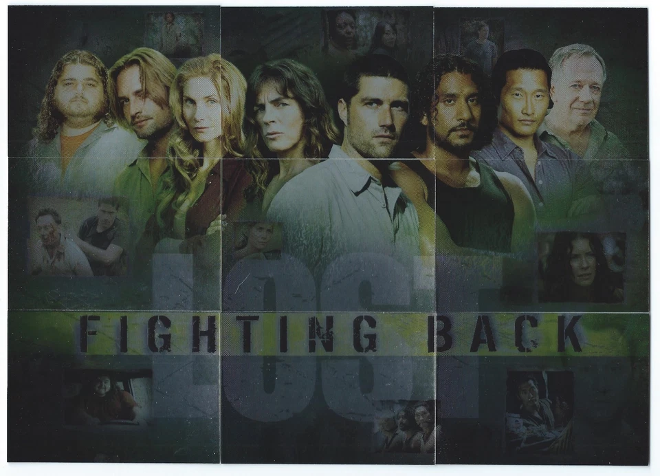 2007 Inkworks Lost Season Three Fighting Back Foil Puzzle You Pick the Card - Image 1 of 1