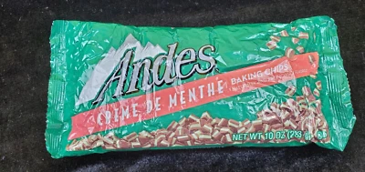 ANDES Creme De Menthe Premium Peppermint Baking Chips 10 oz Bag - FREE SHIP - Image 1 of 4