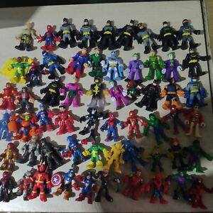  Imaginext DC / Playskool Marvel Super Heroes Action Figure Lot - Your Choice