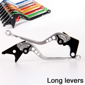 Long Regular Brake Clutch levers For Husqvarna SM 610 (2008-2009-2010) - Picture 1 of 12