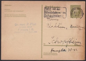 CLCV100 Germany Old Postcard, Freiburg, Jan. 16. 1933. President Friedrich Ebert - Picture 1 of 2