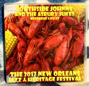 SOUTHSIDE JOHNNY AND THE ASBURY JUKES 4-30-17 New Orleans Jazz Festival CD *NEW* - Imagen 1 de 2