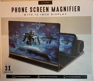 HYPE Brown 12 Inch Phone Screen Magnifier. - Image 1 of 2