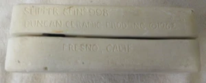 Ceramic Slip casting Mold DUNCAN Slipper SMN 998 abt 6 1/2 x 3 Vintage 1962 - Picture 1 of 2