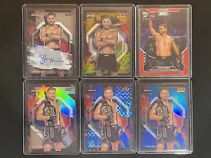 Enorme lotto UFC Stipe Miocic - autografo, Gold Shimmer /39, rosso /10, fustellato /75!! - Foto 1 di 13