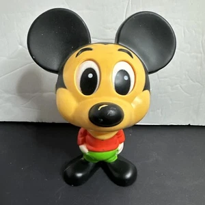 1976 Mattel Talking Mickey Mouse Pull-String Toy Chatter Chum Disney Ornate - Picture 1 of 6