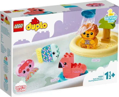 Original LEGO® Duplo 10966 - Diversión en el Baño: Isla de los Animales Flotante - Imagen 1 de 4